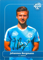 AK Johannes Bergmann FSV Wacker 90 Nordhausen 16-17 Schönstedt Mühlhausen FC Rot-Weiß Erfurt RW Nordthüringen Thüringen - Autographes