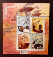 Canada 2006  USED Sc 2166b   2.04$ Souvenir Sheet, Duck Decoys - Gebraucht