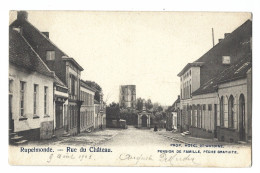 Rupelmonde.   -   Rue Du Château.   -   1903   Naar   Oudenaarde - Kruibeke