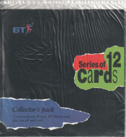 12 PHONE CARDS UK WITH FOLDER - MINT  AUTUMN 1993 - BT Emissioni Commemorative