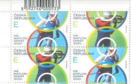 ** 1241 - 2 Czech Republic  Biathlon Championship 2024 - Unused Stamps