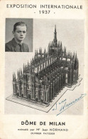 FRANCE - Exposition Internationale 1937 - Dôme De Milan - Jean Normand Ouvrier Patissier - Carte Postale Ancienne - Mostre