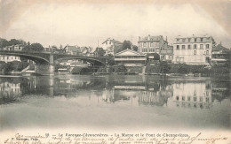 FRANCE - La Varenne Chennevières - La Marne Et Le Pont De Chennevières- Carte Postale Ancienne - Other & Unclassified