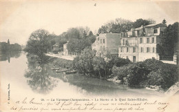 FRANCE - La Varenne Chennevières - La Marne Et Le Quai Saint Hilaire - Carte Postale Ancienne - Autres & Non Classés