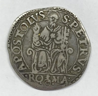 ROMA PIO IV 1559-1565 Testone S.d. Ag G 9,29 Bel BB E.051 - Autres & Non Classés