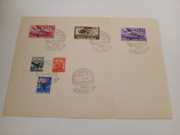 CONGRESSO FILATELICO TRIESTINO 1948- 6 VALORI - Poststempel