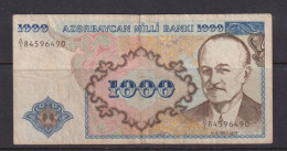 AZERBAIJAN - 1993 1000 Manat Circulated Banknote As Scans - Azerbaïjan