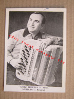 Tomić Milutin - Miša // Muzičar, Izvodjač I Kompozitor ... - Beograd ( Promo Card With Original Autograph, Signature ) - Chanteurs & Musiciens
