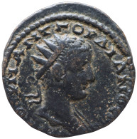 LaZooRo: Roman Empire - Mesopotamia - Edessa AE18 Of Gordian III (238-244 AD), Tyche, Rare - Provincia