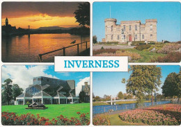 Inverness - Multiview  - Unused Postcard  - UK47 - Inverness-shire