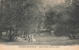 FRANCE - Aulnay Sous Bois - Pièce D'eau Dans Le Bois - Carte Postale Ancienne - Aulnay Sous Bois