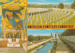The American Cemetery, Cambridge - Multiview  - Unused Postcard  - UK47 - Cambridge