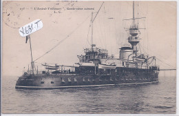 GARDE-COTE CUIRASSE- L AMIRAL-TREHOUART - Warships