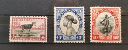 Congo Belge - 246/248 - Sujets Divers - 1942 - MH - Nuevos