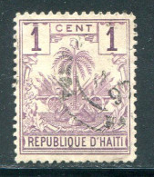 HAITI- Y&T N°27- Oblitéré - Haïti