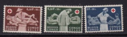 CONGO BELGE MNH ** 1957 Croix Rouge - Ongebruikt