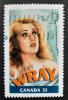 Canada 2006  USED Sc 2153b   51c From Souvenir Sheet, Canadians In Hollywood, Fay Wray, Perf. - Gebraucht