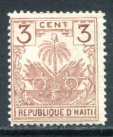 HAITI- Y&T N°35- Neuf Avec Charnière * - Haïti