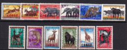 CONGO  MNH **  1960 Animaux - Unused Stamps