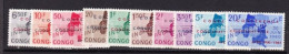 CONGO  MNH **  1961 Surcharges - Ungebraucht