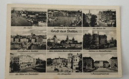 Gruß Aus Stettin, Szczecin, 9x Bild AK, 1935 - Pommern