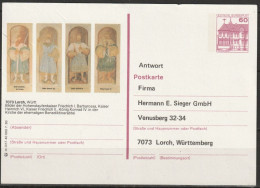 BRD Ganzsache 1983 Mi-Nr. P 138 M3/17 Gebraucht Lorch ( PK 265 ) Günstige Versandlosten - Postcards - Used