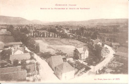 CORCIEUX (88) Route De La Houssière Et Route De Vanémont - Corcieux