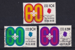 Hong Kong: 1971   Diamond Jubilee Of Scouting In Hong Kong    Used - Usati