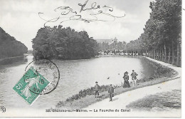 CHALONS SUR MARNE   ( 51 ) -  La Fourche Du Canal - Châtillon-sur-Marne