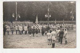 CARTE PHOTO - CEREMONIE MILITAIRE - Te Identificeren