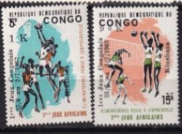 CONGO MNH **1967 Surcharges - Mint/hinged
