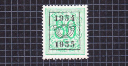 1954 Nr PRE650(*) Zonder Gom.Heraldieke Leeuw:80c.Opdruk 1954-1955. - Tipo 1929-37 (Leone Araldico)