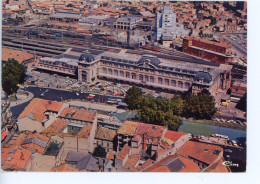 TOULOUSE VUE AERIENNE LA GARE MATABIAU LE CANAL DU MIDI LA RUE BAYARD 1975 - Toulouse