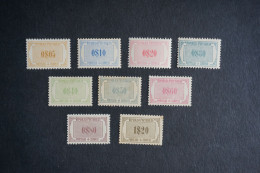 (T6) Portugal - 1932 Postage Due Complete Set - Af. P45 To 53 (MH) - Nuevos