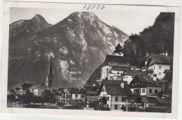 E1898) HALLSTATT Gegen Hierlatz & Zwölferkogel - Salzkammergut - Alte FOTO AK - HAUS DETAILS U. Kirche Vorne ALT! - Hallstatt