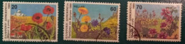 1989 Michel-Nr. 1732/1735/1736 Gestempelt - Gebraucht