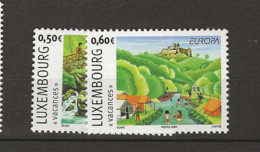 2004 MNH Luxemburg Mi 1640-41 Postfris** - Nuevos