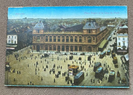 Carte Postale Ancienne Bruxelles Gare Du Nord - Cercanías, Ferrocarril