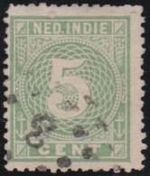 Ned. Indie   .   NVPH     .   21    .   O   .   Gestempeld   .   /   .   Cancelled - Netherlands Indies