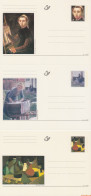 België 1999 - OBP:BK 76/78, Postcard - XX - Art By Women - Illustrated Postcards (1971-2014) [BK]