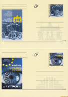 België 2002 - OBP:BK 96/97, Postcard - XX - Automobile Salon Brussels - Illustrierte Postkarten (1971-2014) [BK]