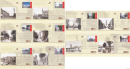 België 2002 - OBP:BK 98/107, Postcard - XX - Then And Now - Cartes Postales Illustrées (1971-2014) [BK]