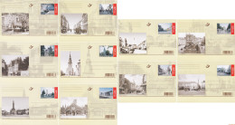 België 2003 - OBP:BK 108/117, Postcard - XX - Then And Now - Geïllustreerde Briefkaarten (1971-2014) [BK]