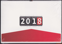 België 2018 - Annual Folder - XX - Complete Year Folder 2018 Original Packaging - Años Completos