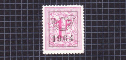 1964 Nr PRE757(*) Zonder Gom.Heraldieke Leeuw:1Fr.Opdruk 1964. - Typos 1929-37 (Lion Héraldique)