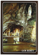 LA GRUTA MILAGROSA - LA GROTTE MIRACULEUSE - THE MIRACULOUS GROTTO - LA GROTTA MIRACOLOSA.- LOURDES.- FRANCIA - Lugares Santos