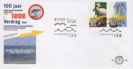 Pays Bas - FDC 398 - 1999 - Protection Des Oiseaux - FDC