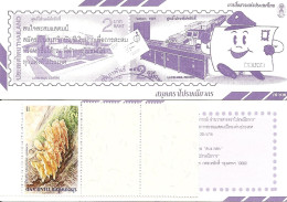 THAILAND, Booklet  326,  2001, Mushrooms - Thailand