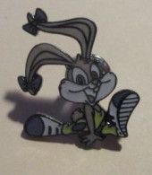 SP D&M Pin's Pins / Beau Et Rare / CINEMA / DESSIN ANIME LAPIN "FILLE" Pin's DEMONS & MERVEILLES ETAT NEUF - Cinema