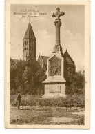 LU. CLERVAUX - Monument De La Guerre Des Paysans. Oblitération Bruxelles 1933. - Clervaux